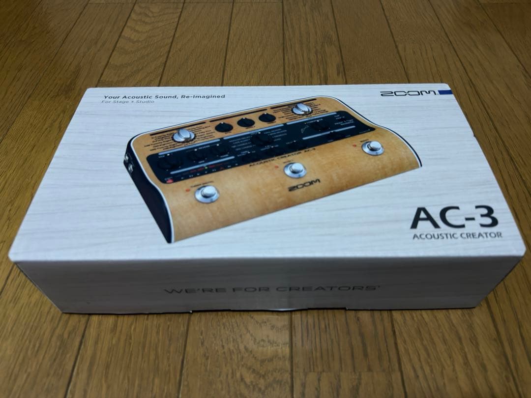 【中古】 ZOOM AC-3 Acoustic Creator＋ソフトケース