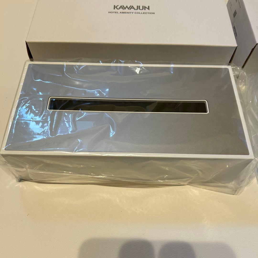 ティッシュボックス 2個セット　カワジュン　ホテルコレクション　【新品未使用】