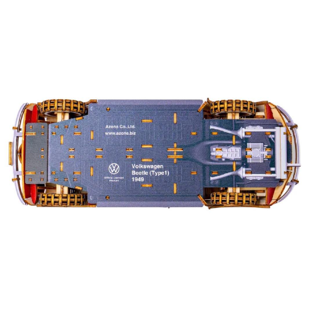 ki-gu-mi Vintage VW ビートル（タイプ1）1949年式 レッド