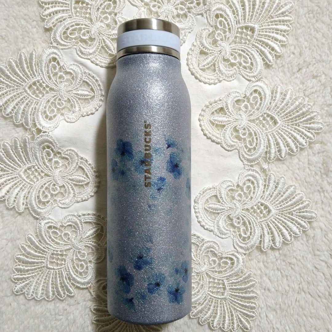 スタバ✿SAKURA2026✿ステンレスボトルエアリーブルー＆シェルホワイト