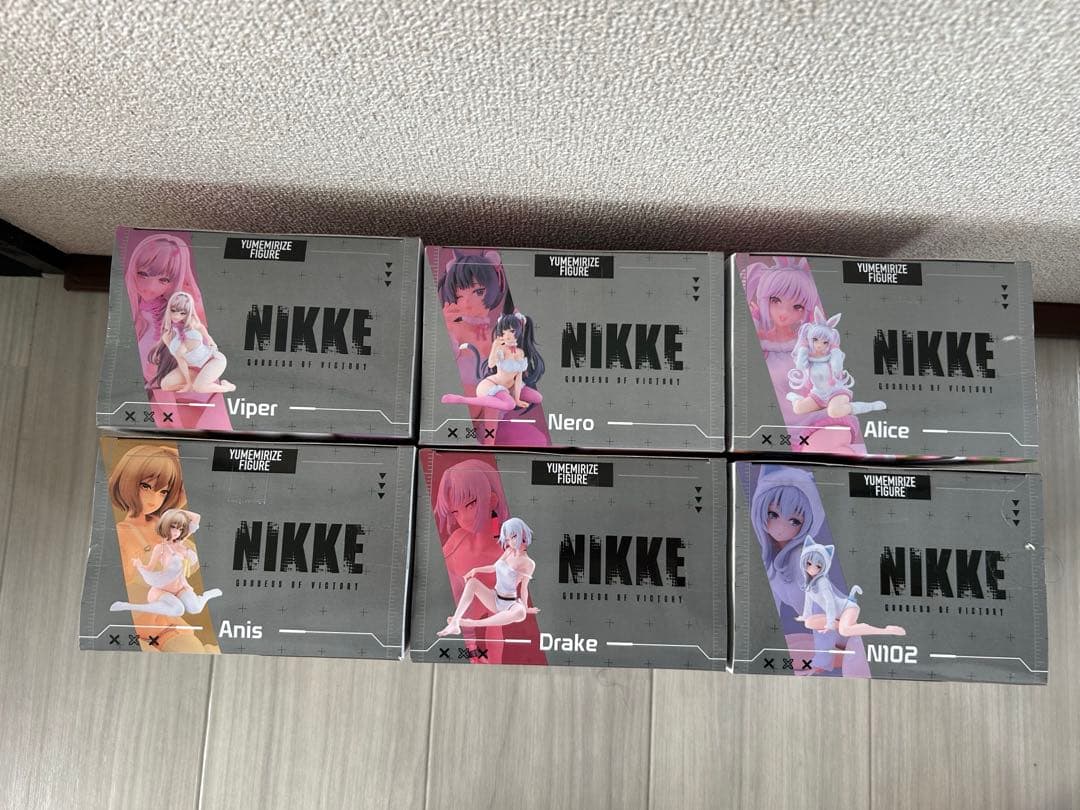 【新品未開封】勝利の女神 NIKKE ニケ　フィギュア　6体セット