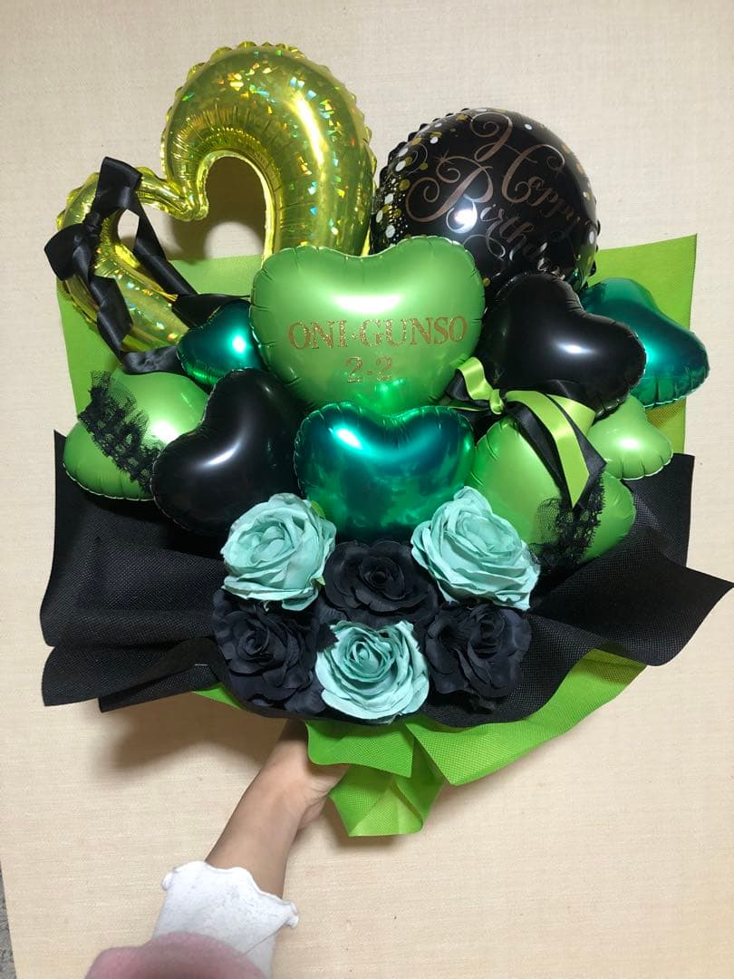 バルーンギフト　バルーンブーケ　卒業　生誕祭　ミーグリ