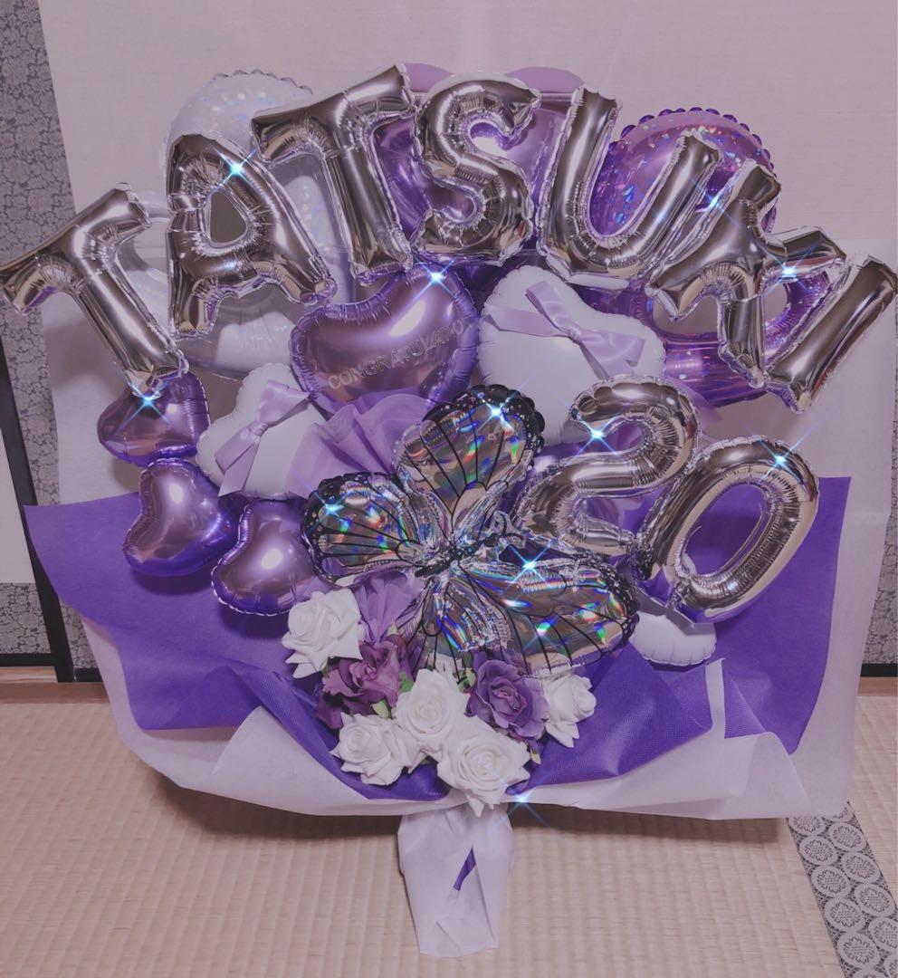 バルーンギフト　バルーンブーケ　卒業　生誕祭　ミーグリ