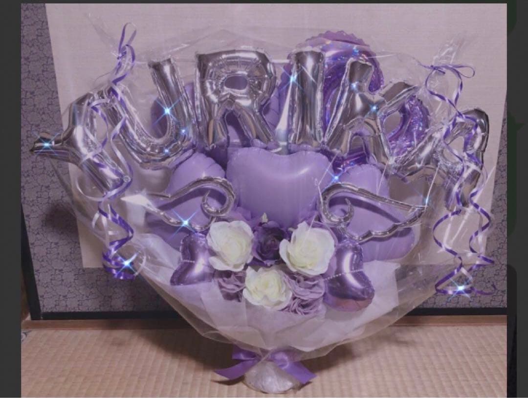 バルーンギフト　バルーンブーケ　卒業　生誕祭　ミーグリ