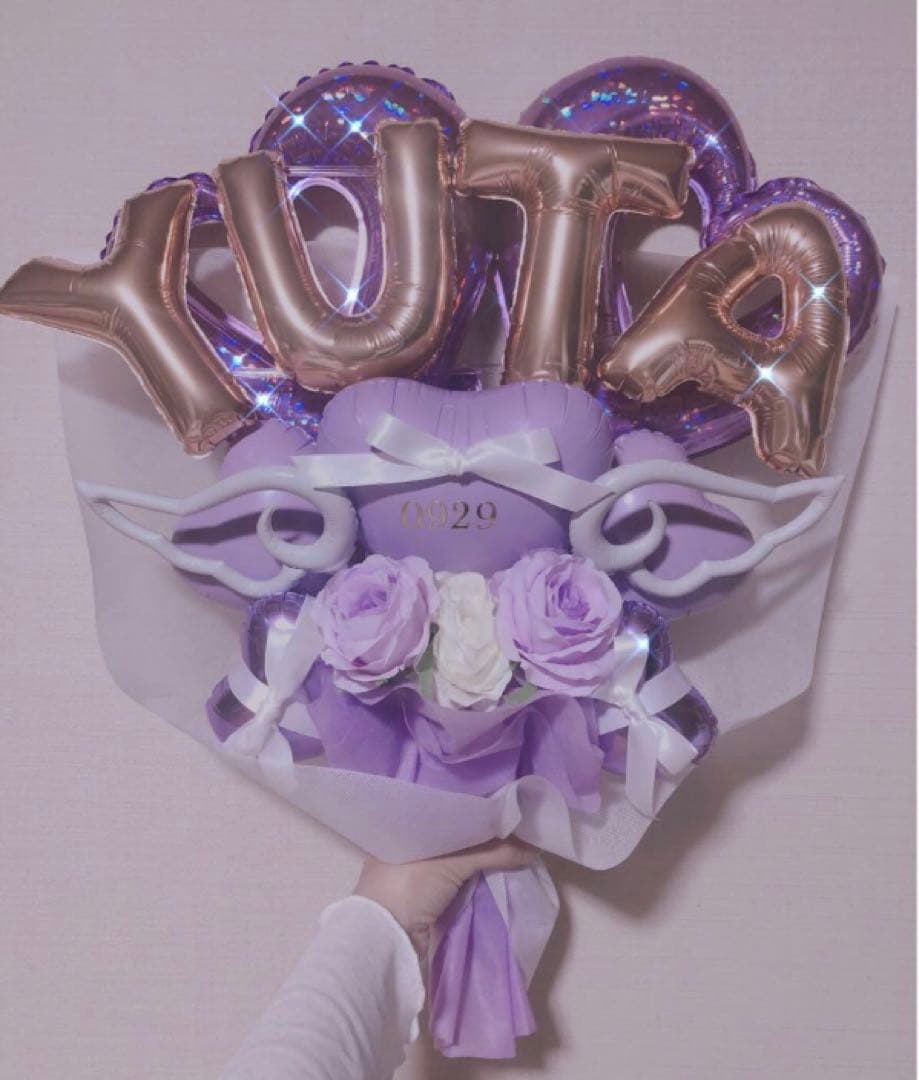 バルーンギフト　バルーンブーケ　卒業　生誕祭　ミーグリ