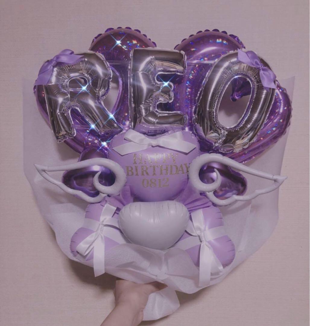 バルーンギフト　バルーンブーケ　卒業　生誕祭　ミーグリ