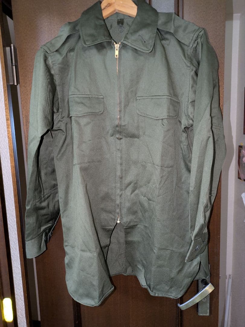 陸自 65式OD作業服上下＆専用ズボンベルトセット サイズ表記3
