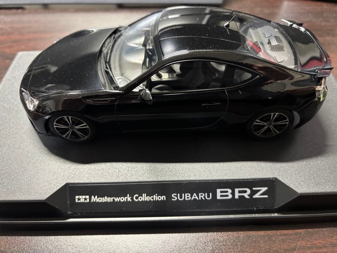 マスターワークコレクション 1/24 SUBARU BRZ ブラック 完成品美品