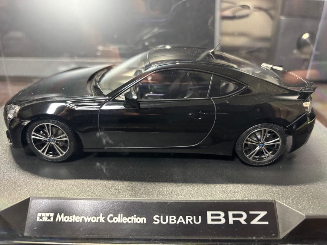 マスターワークコレクション 1/24 SUBARU BRZ ブラック 完成品美品