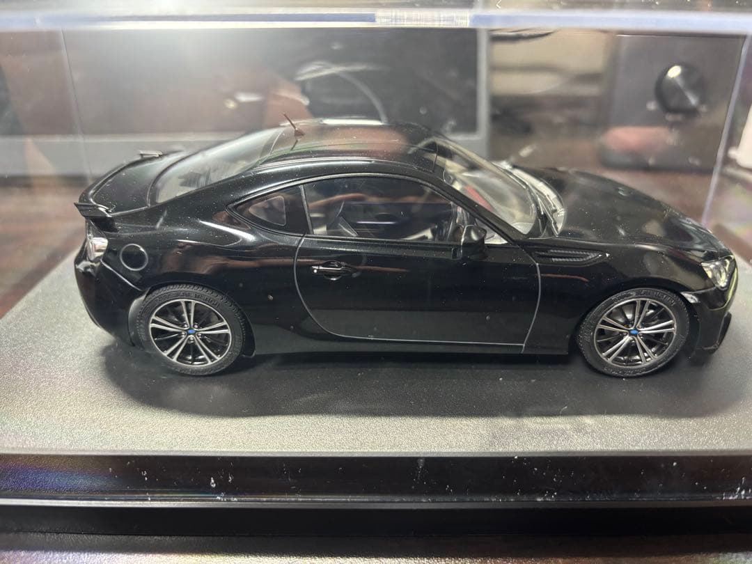 マスターワークコレクション 1/24 SUBARU BRZ ブラック 完成品美品