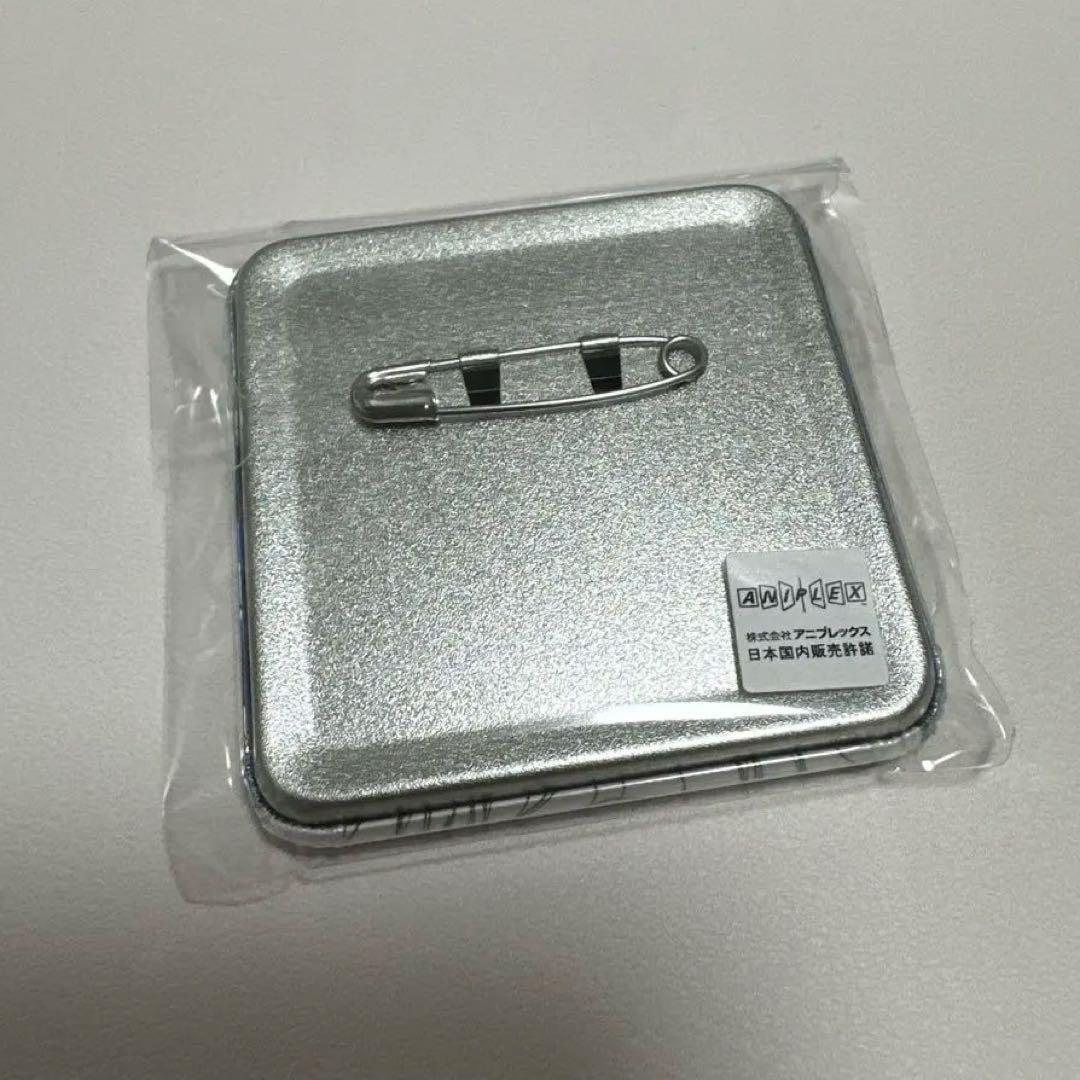 鬼滅の刃　モクテルバー銀座 コレクションロト第二弾　時透無一郎グリッター缶バッジ