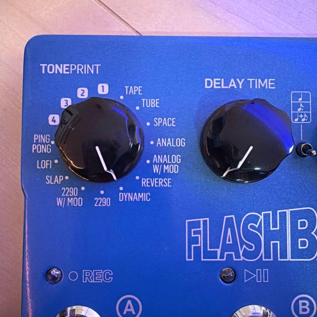 ギター tc electronic FLASHBACK X4