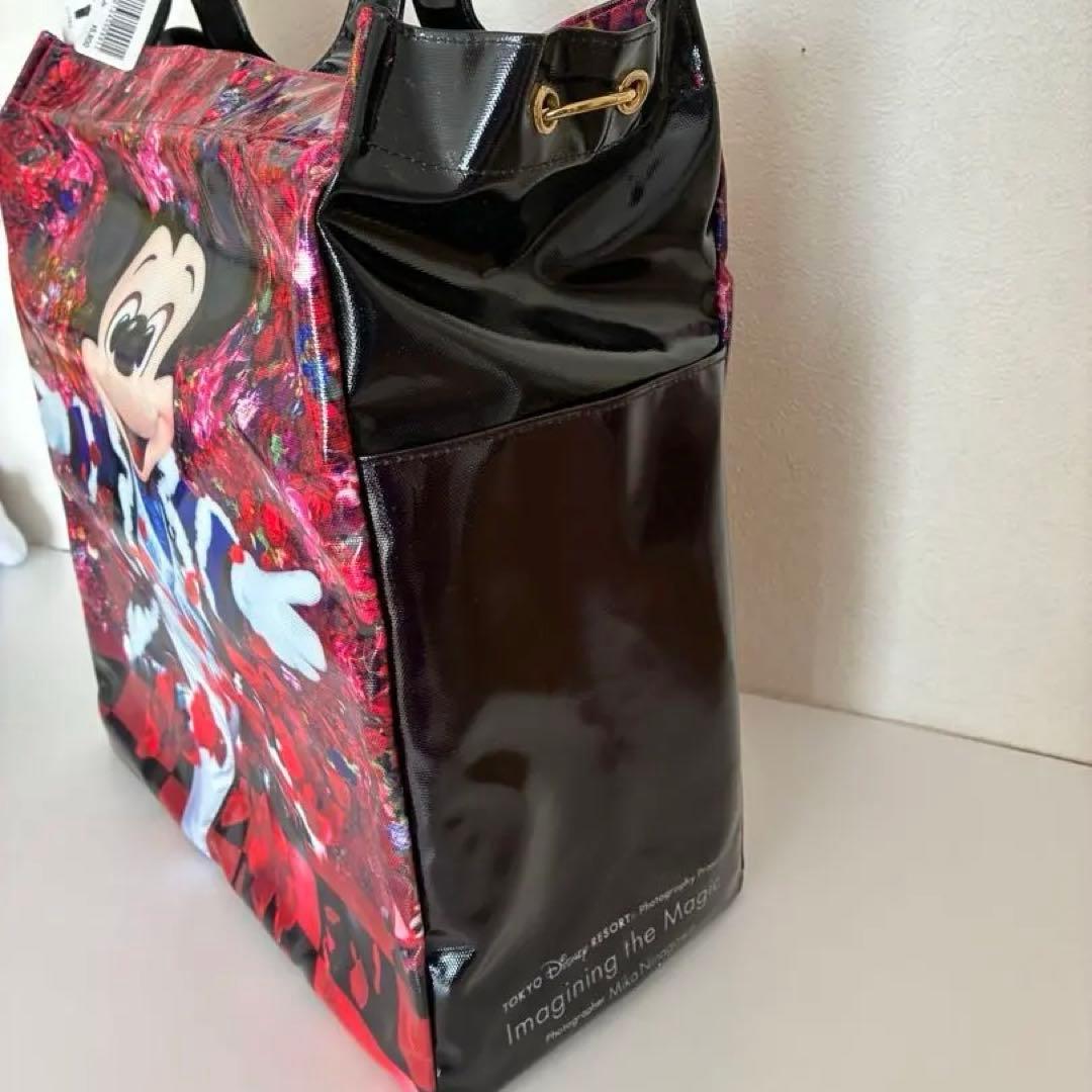 【未使用】ディズニー　イマジニング・ザ・マジック　実写　ミッキー　トートバッグ
