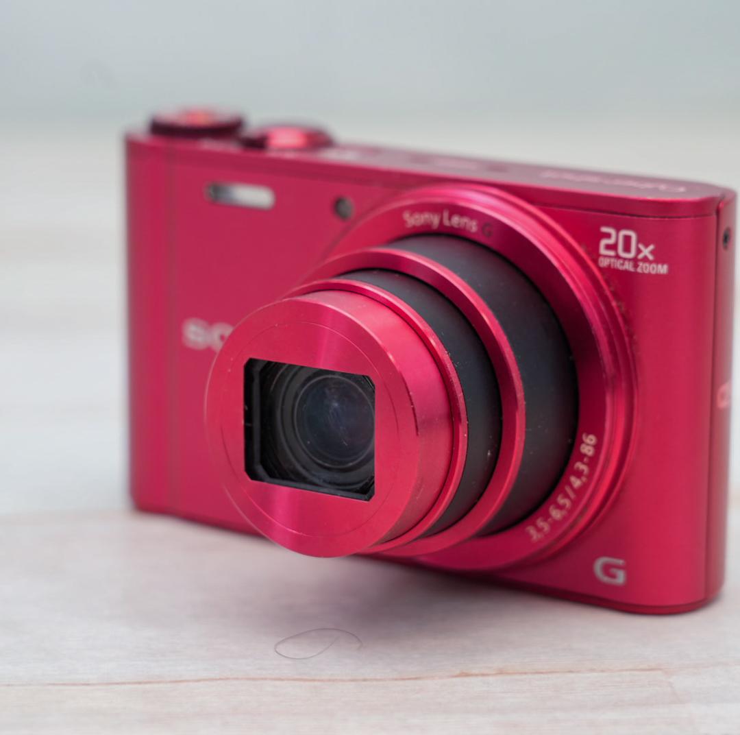 【動作確認済】SONY Cyber-shot DSC-WX300/R コンデジ