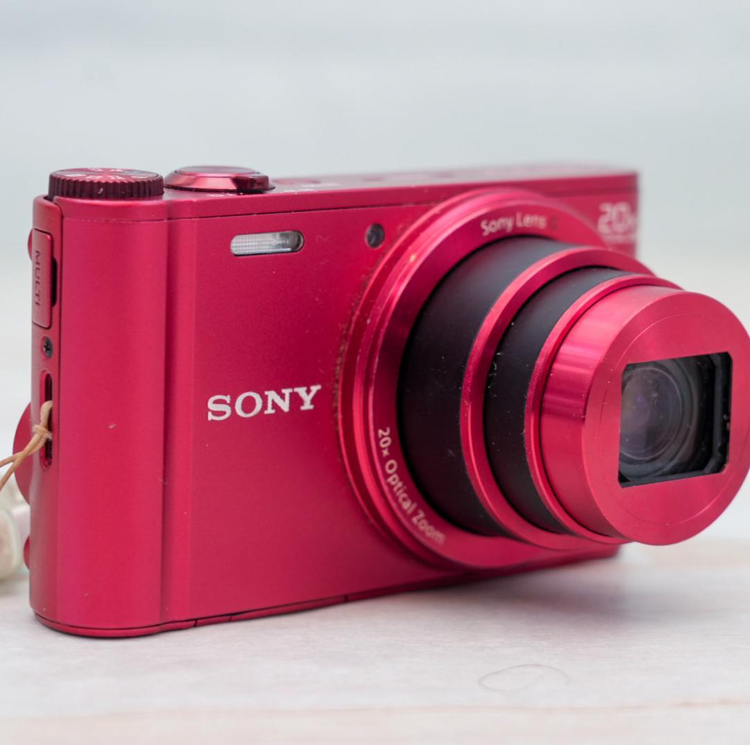 【動作確認済】SONY Cyber-shot DSC-WX300/R コンデジ