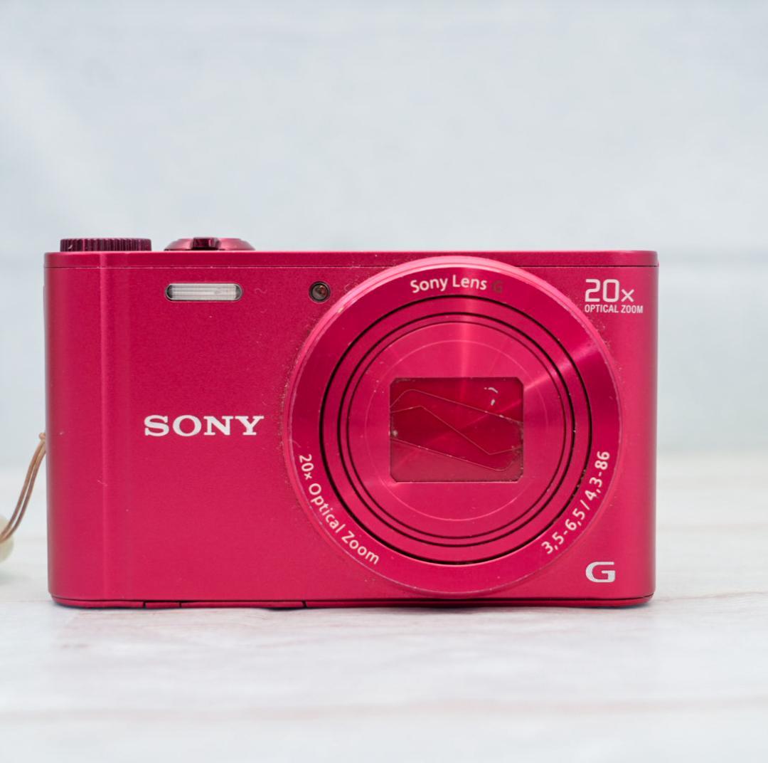 【動作確認済】SONY Cyber-shot DSC-WX300/R コンデジ