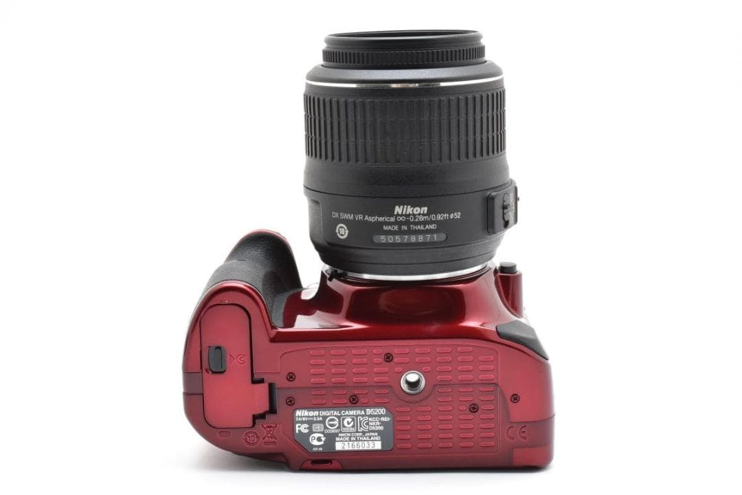 Nikon ニコン D5200 レンズキット レッド デジタル一眼カメラ