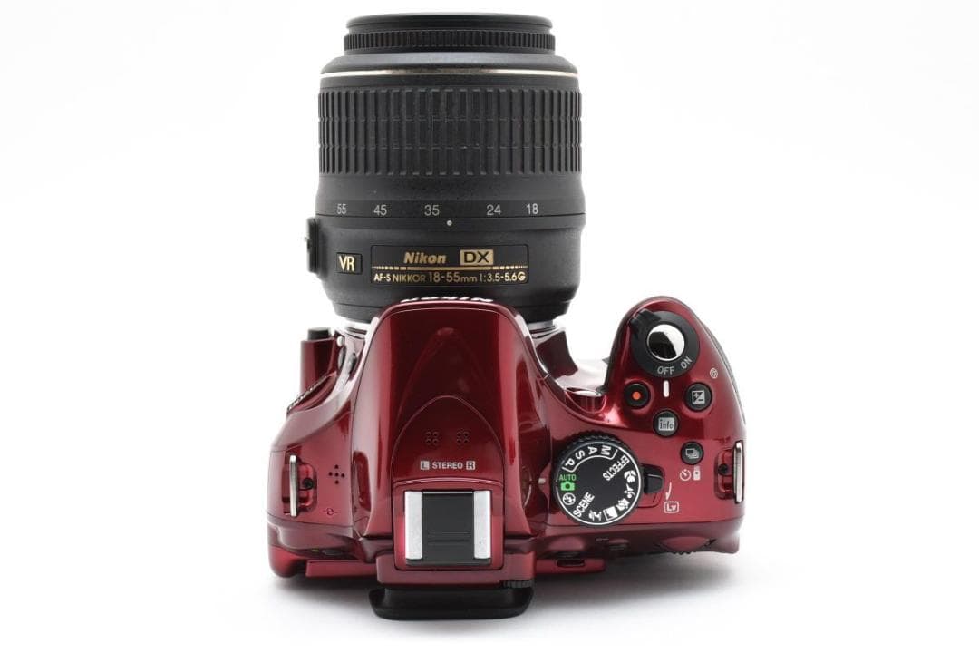 Nikon ニコン D5200 レンズキット レッド デジタル一眼カメラ