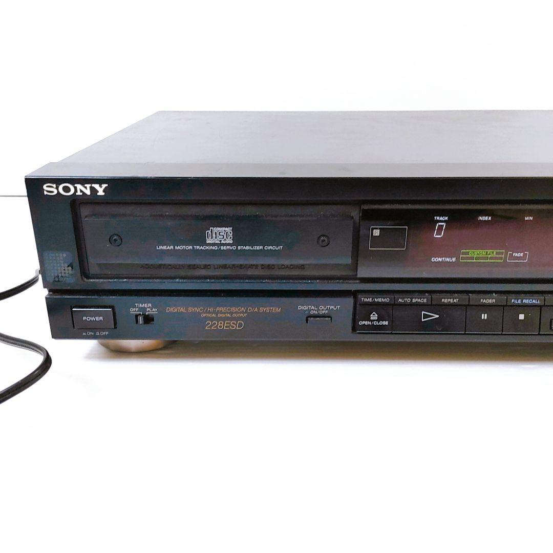 Sony ソニー CDP-228ESD CDプレーヤー ジャンク