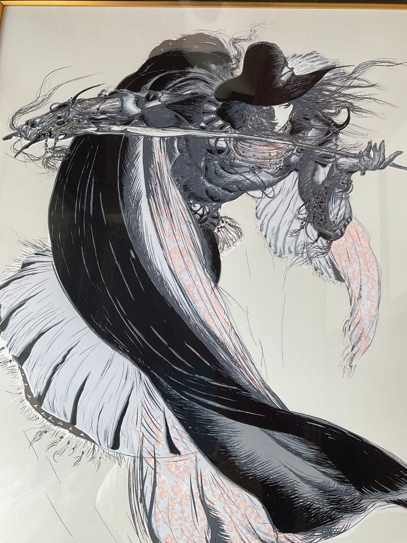 天野喜孝 版画 リトグラフ　サイン入り