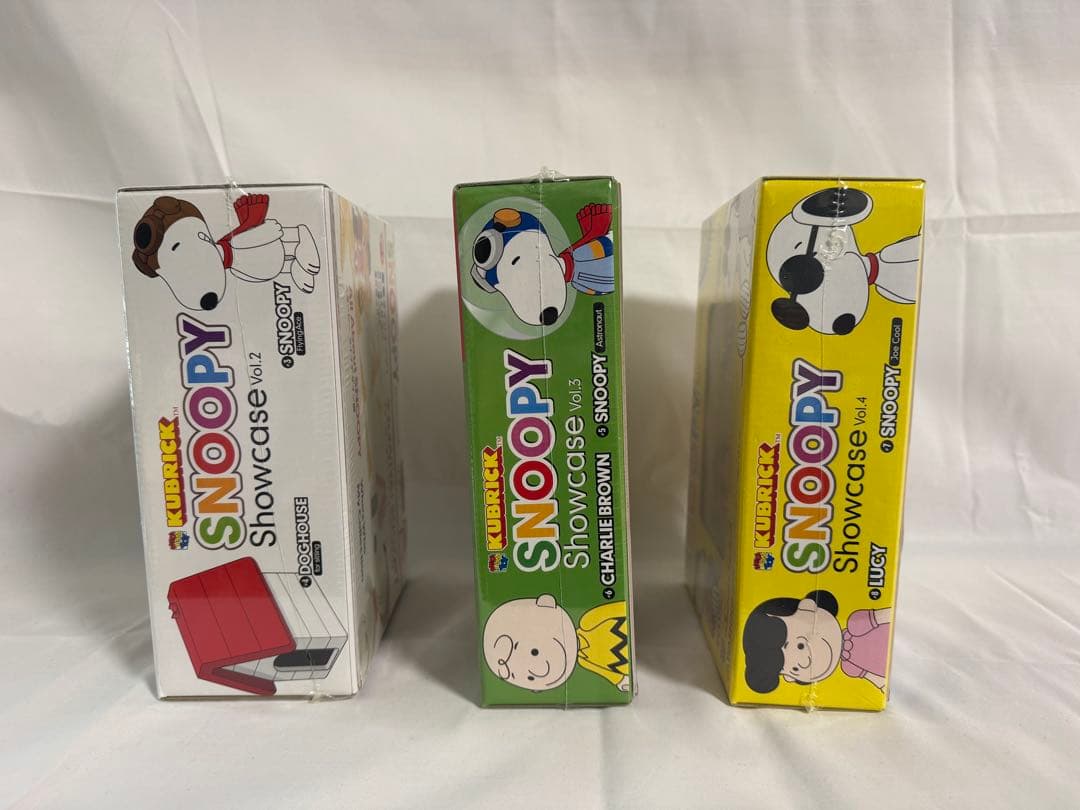 KUBRICK SNOOPY Showcase シリーズ　vol.2〜4