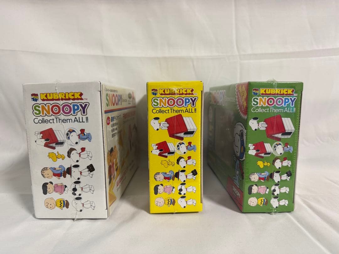 KUBRICK SNOOPY Showcase シリーズ　vol.2〜4