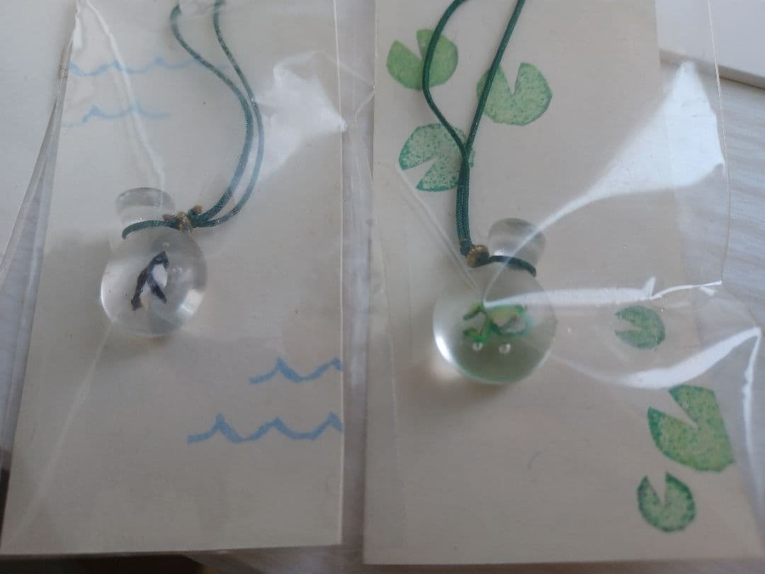 中原雅恵さん　おとんぼガラス　根付け[未開封]