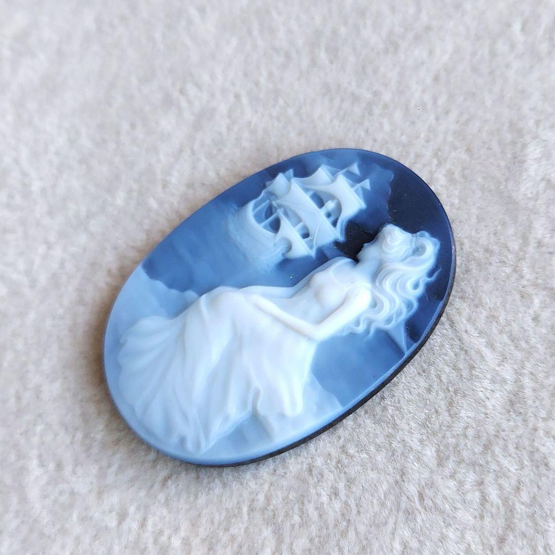 女性の思い　ストーン　カメオ　ルース