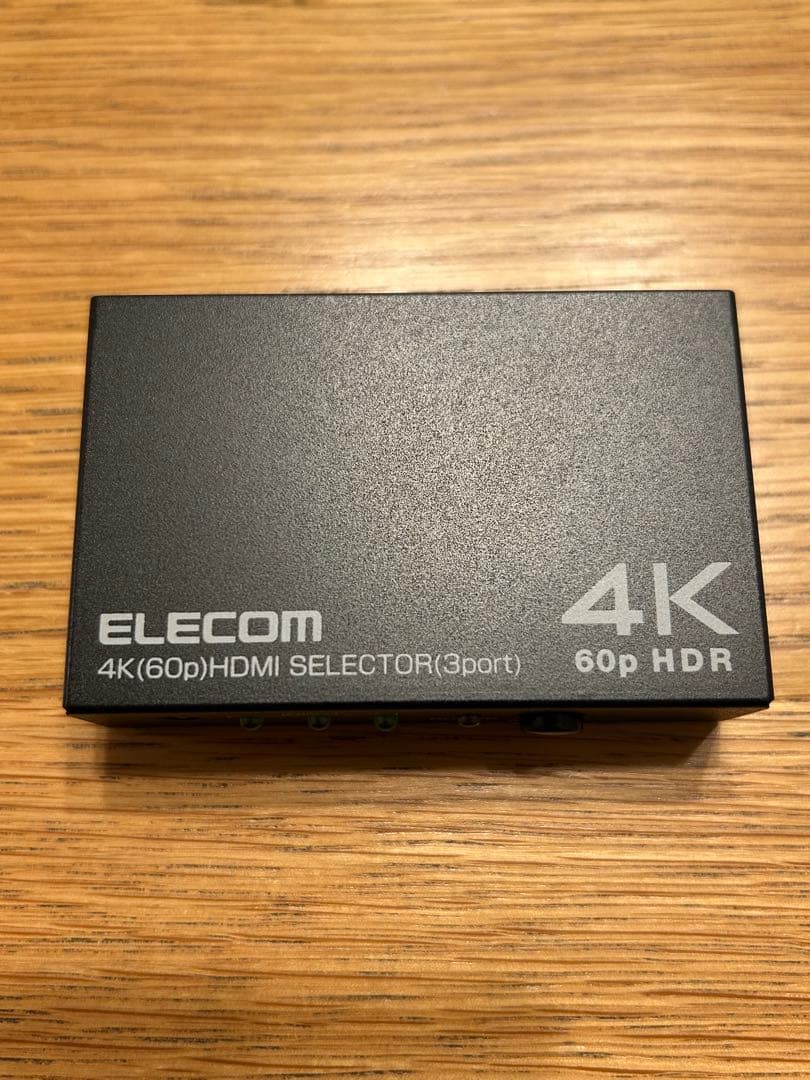 エレコム　HDMI切替機3ポート3入力出力DH-SW4KP31BK ELECOM