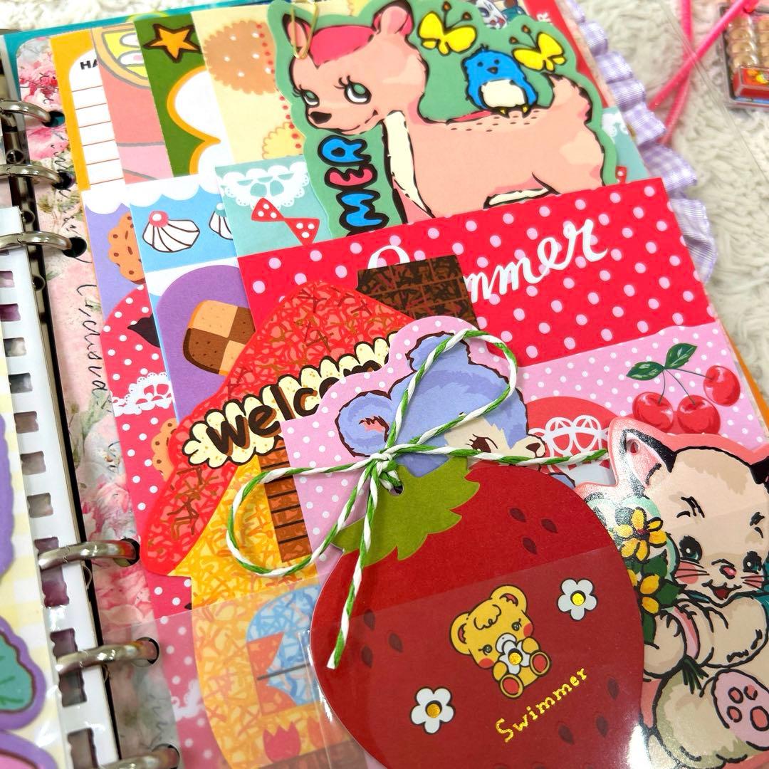 1082 おすそ分けファイル　A5クリアバインダー おもちゃ箱　「特大号」