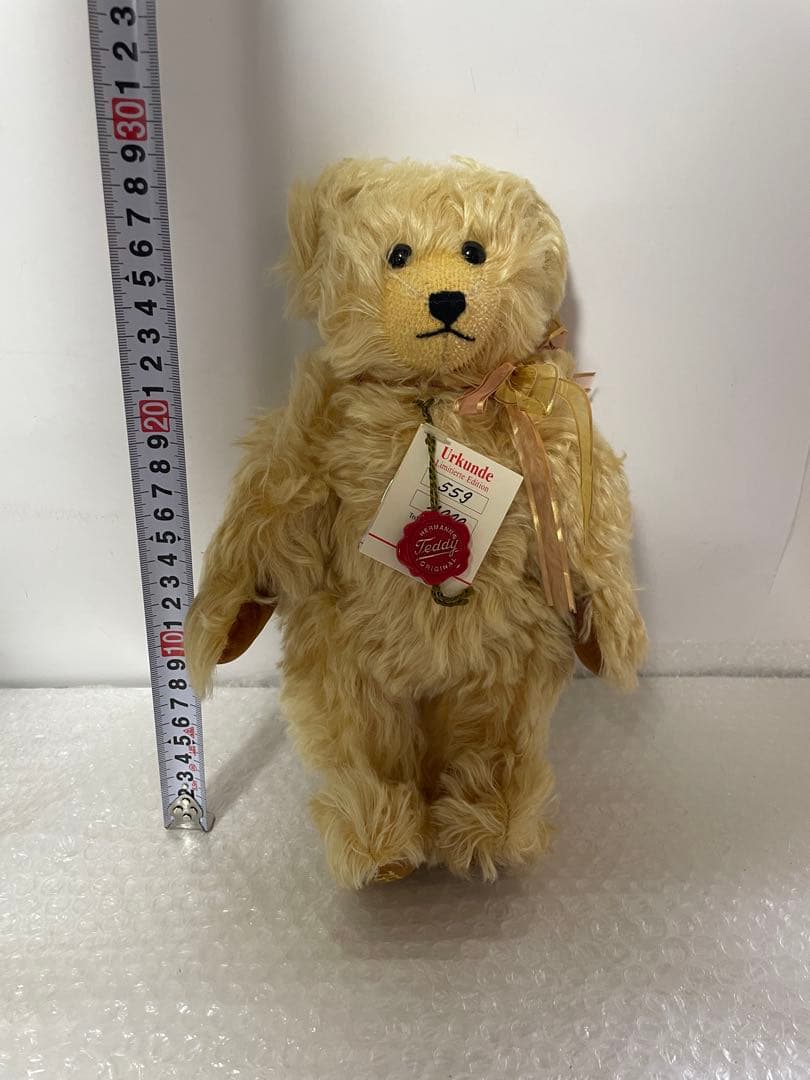 限定559/1000Teddy-Hermann ドイツ製テディベアゴールドモヘア