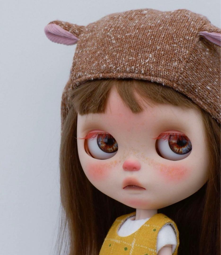 カスタムブライス 人気海外作家様 脱力系 無口 幼い 赤いまつ毛 フルセット