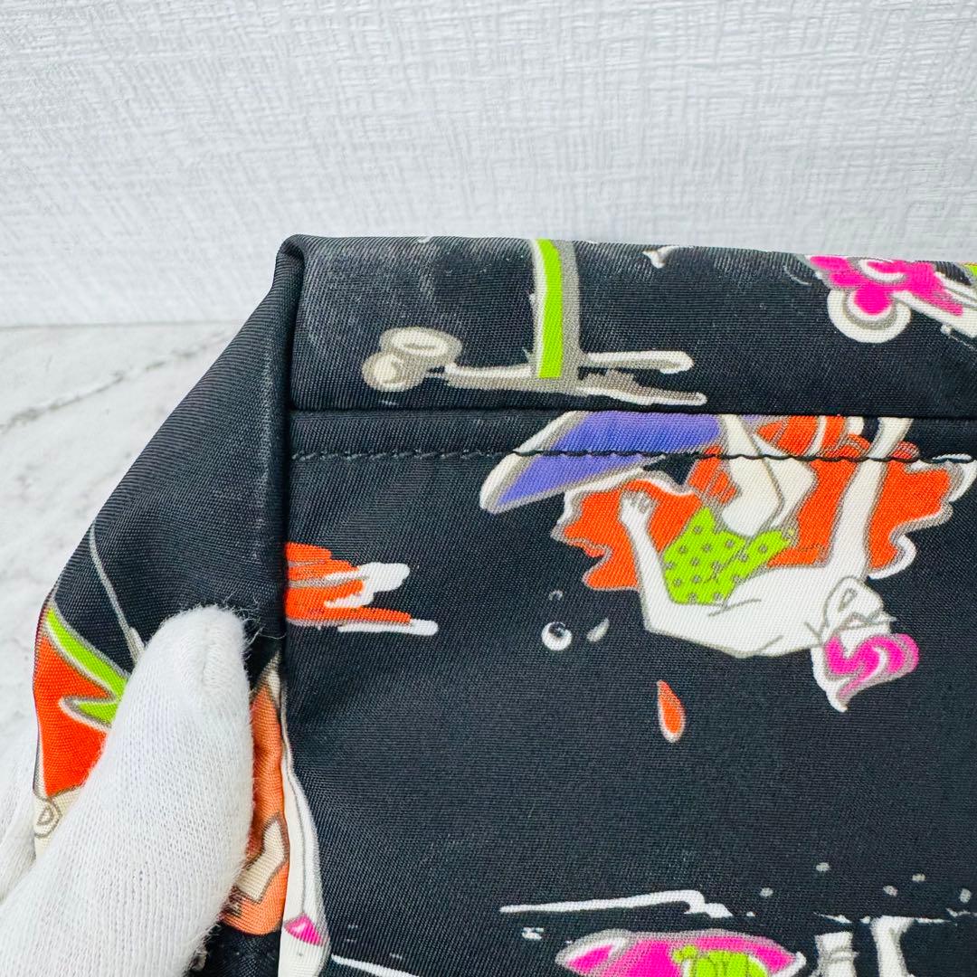 ✨PRADA✨プラダ✨三角ロゴプレート✨ブラック✨ナイロン✨ハンドバッグ✨