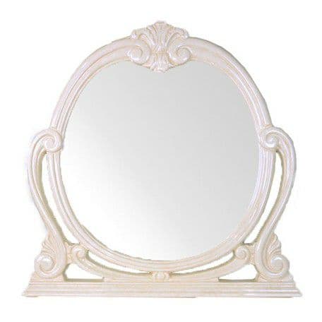 要問合せ♥️上品イタリアブランド♥️ヨーロピアン　ロココ調　ミラー　鏡　白　茶