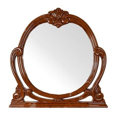 要問合せ♥️上品イタリアブランド♥️ヨーロピアン　ロココ調　ミラー　鏡　白　茶