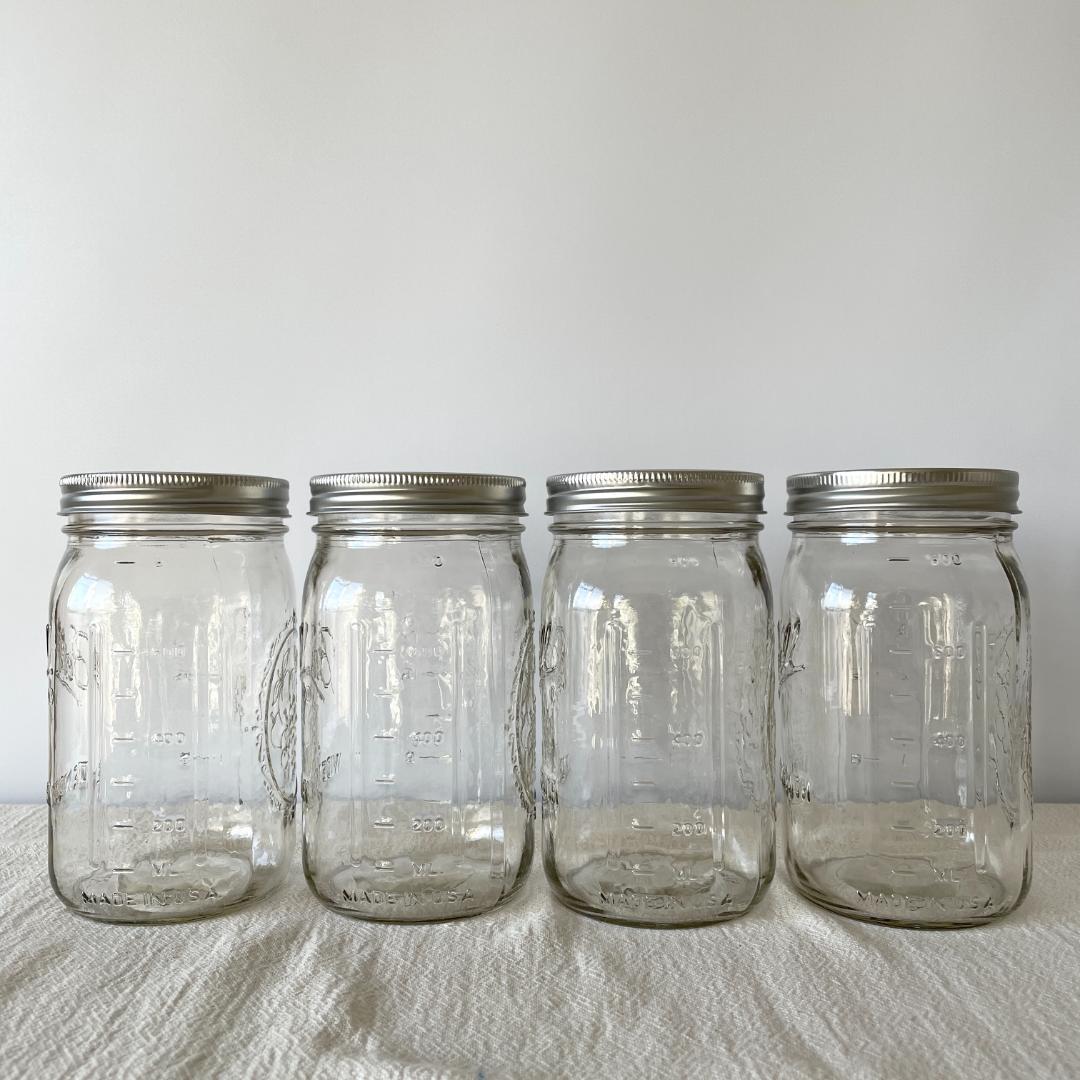 《未使用品》Ball メイソンジャー ワイドマウス 32oz 送料込