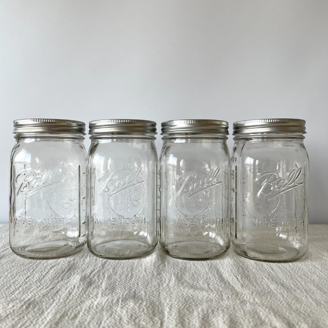 《未使用品》Ball メイソンジャー ワイドマウス 32oz 送料込