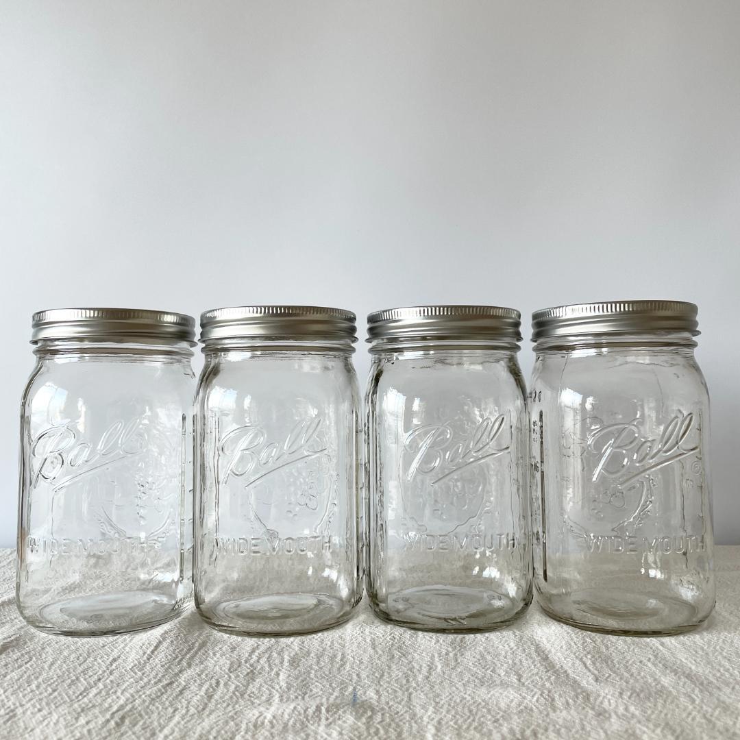 《未使用品》Ball メイソンジャー ワイドマウス 32oz 送料込