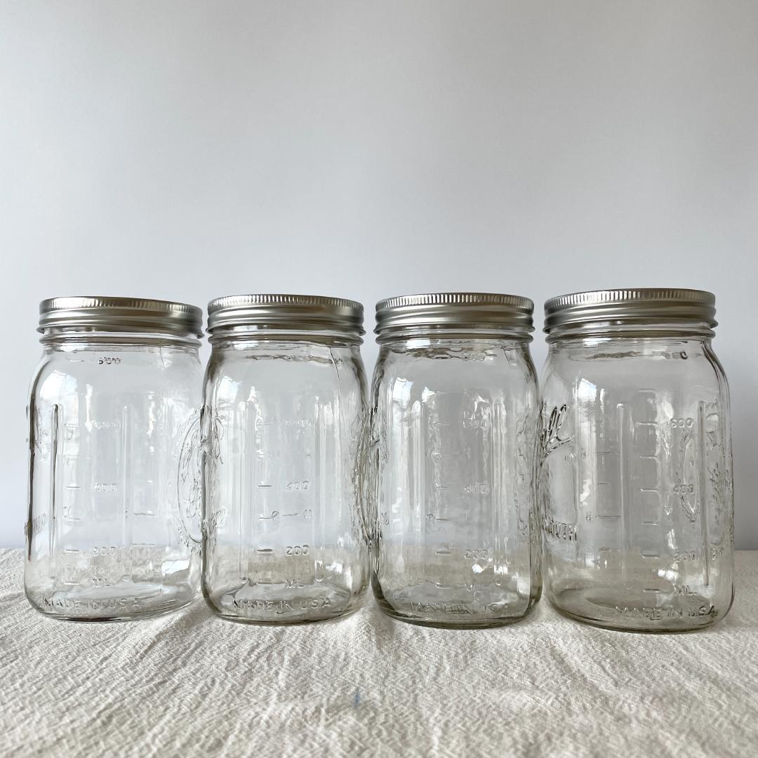 《未使用品》Ball メイソンジャー ワイドマウス 32oz 送料込