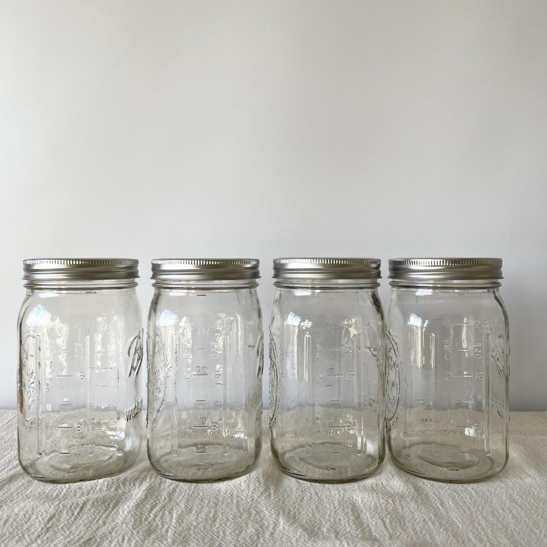 《未使用品》Ball メイソンジャー ワイドマウス 32oz 送料込