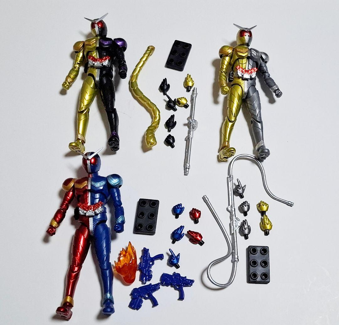 専用　掌動 XX 仮面ライダーダブル　ハーフチェンジセット01 02