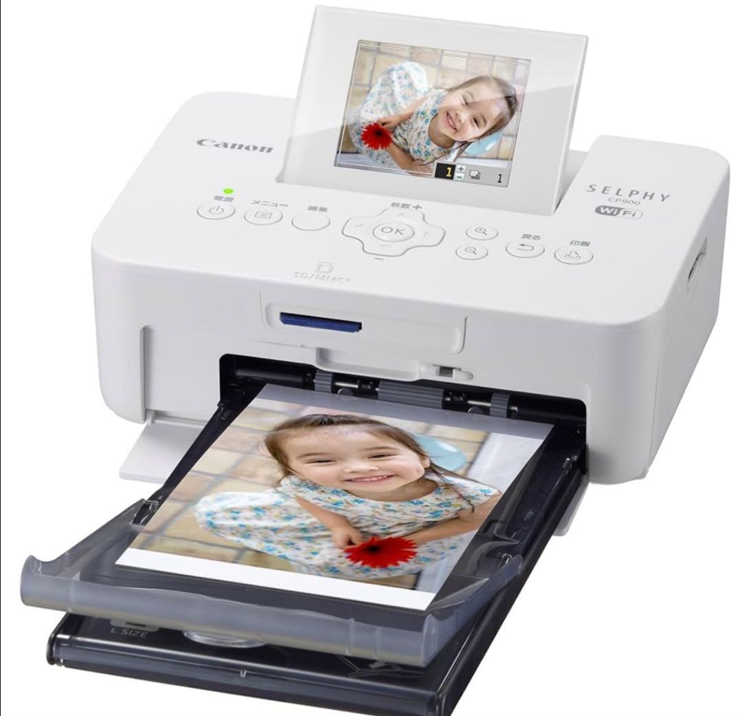 Canon キヤノン SELPHY ホワイト コンパクトフォトプリンター