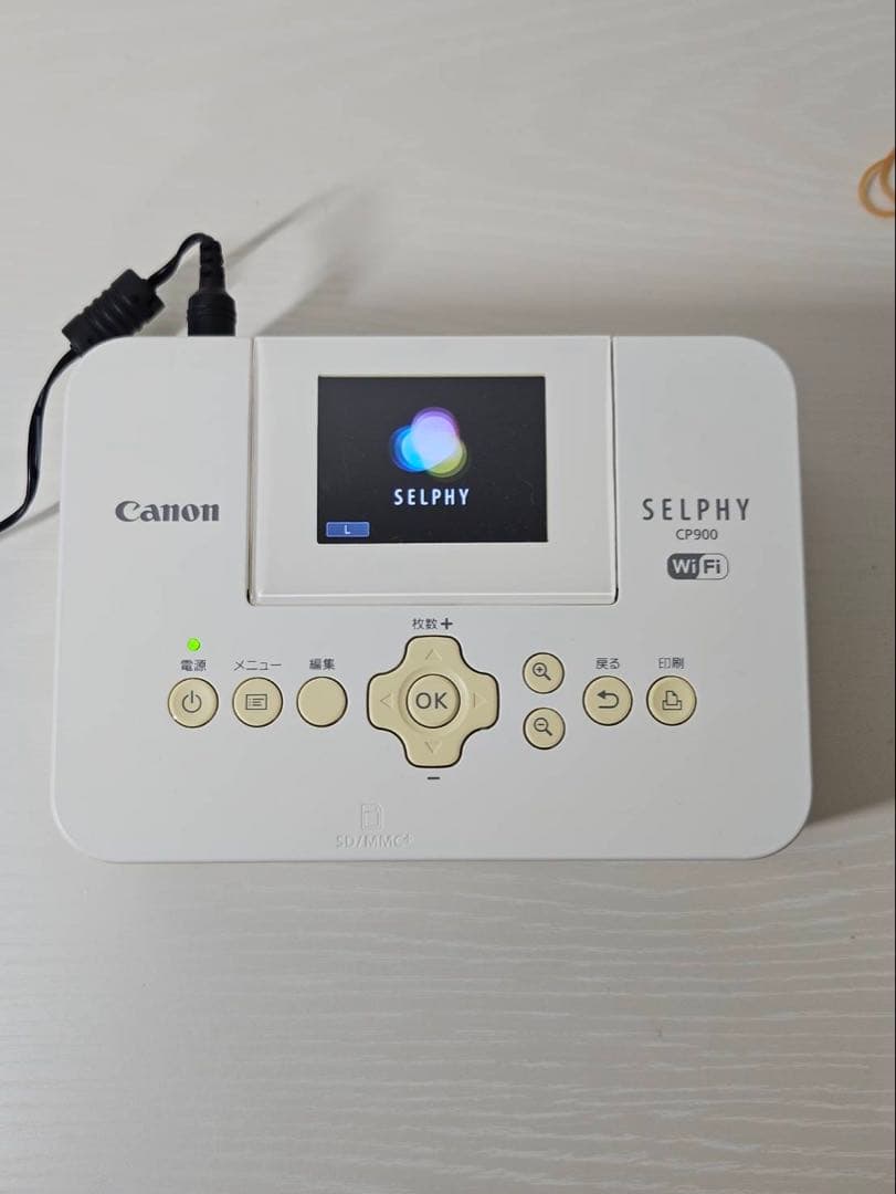 Canon キヤノン SELPHY ホワイト コンパクトフォトプリンター