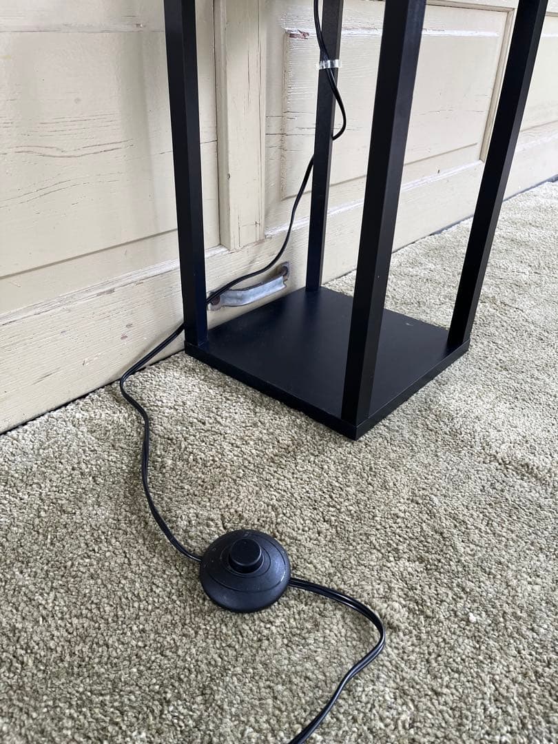 スタンドライト北欧照明棚付きフロアライト