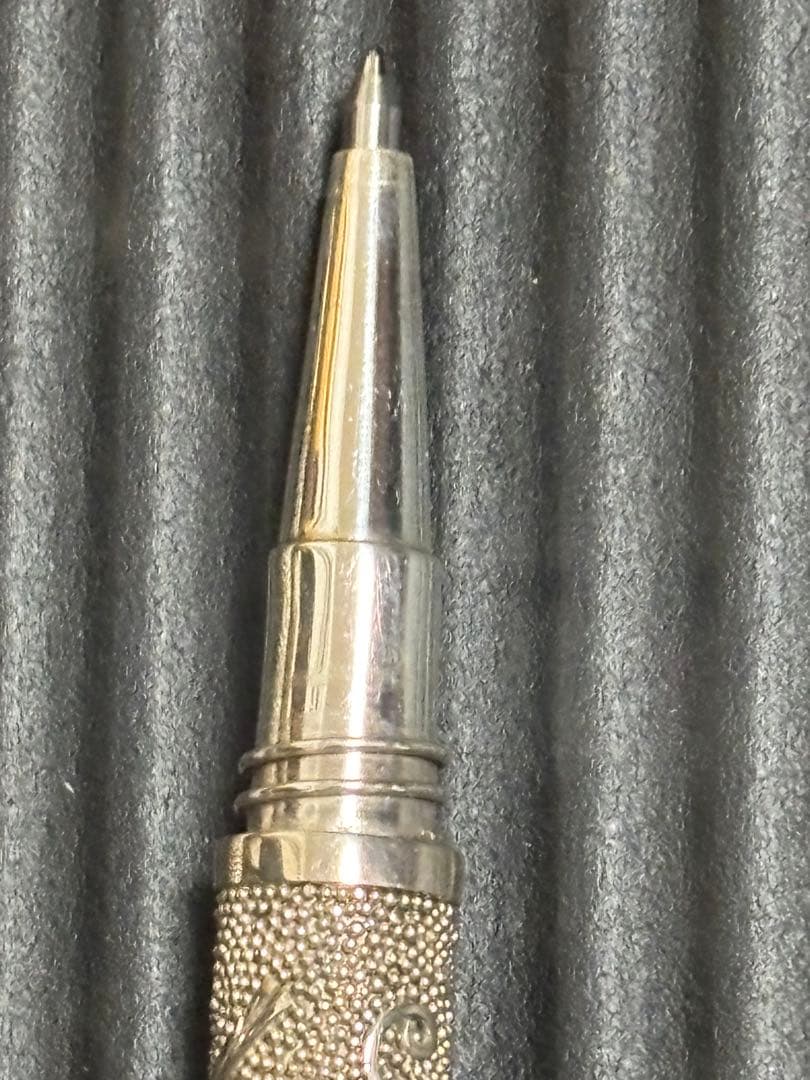 シルバー925 装飾ボールペン◾️真珠/ペイズリー調 SILVER