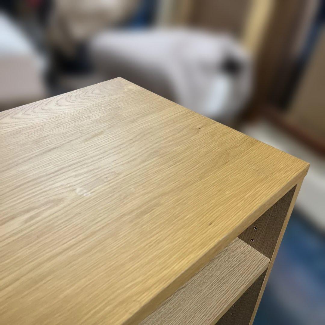 【無印良品】木製シェルフ◆オーク材◇デスク◆