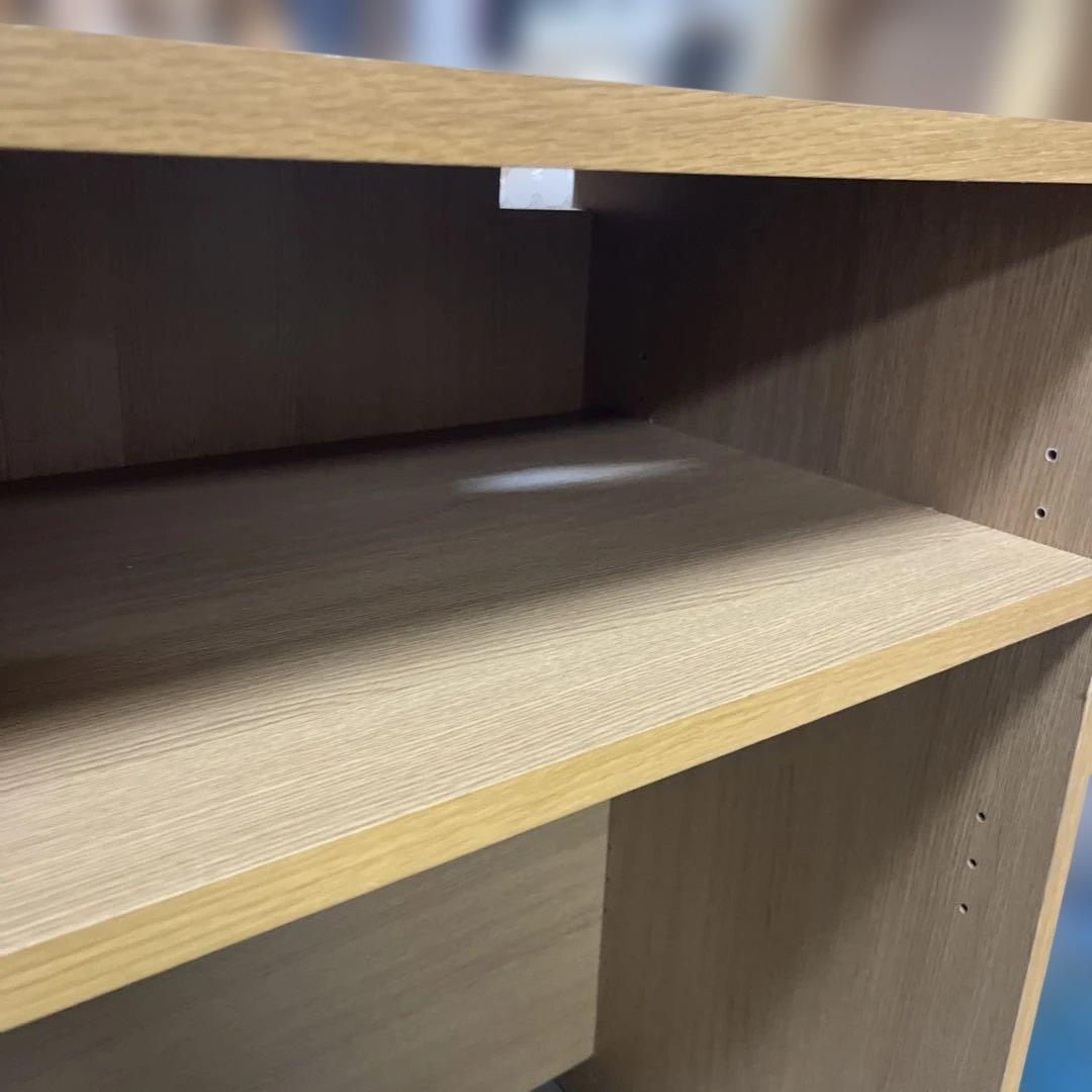 【無印良品】木製シェルフ◆オーク材◇デスク◆