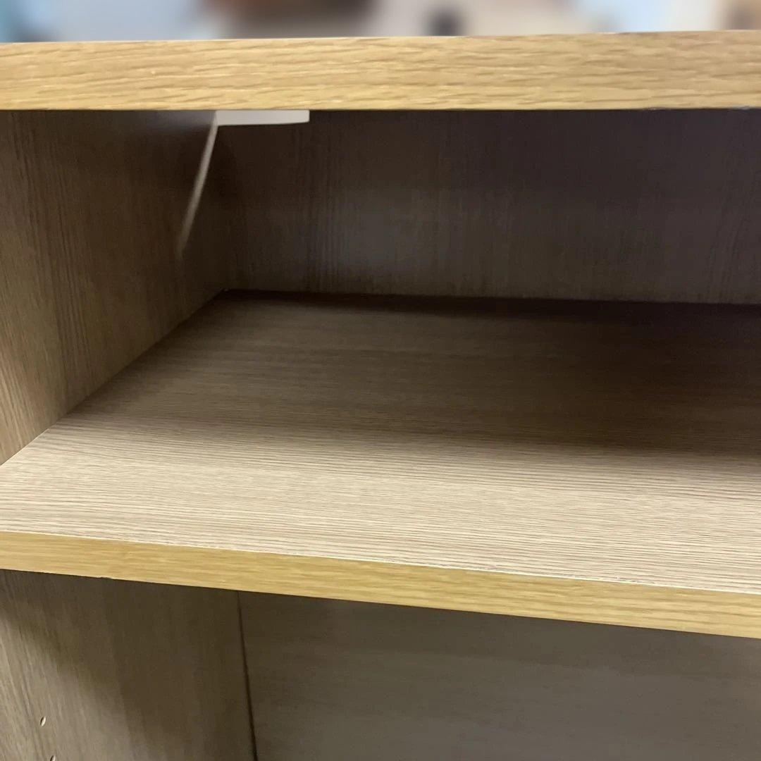 【無印良品】木製シェルフ◆オーク材◇デスク◆