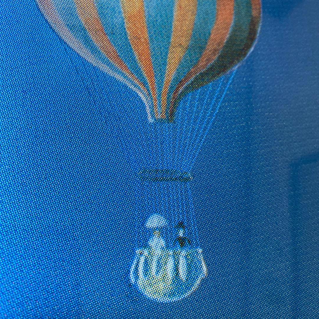 こうのこのみ　KONOMI 気球の風景アート パブミラー　ヴィンテージ