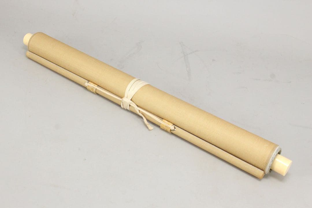 No5415 掛軸　佐々木美山　白蛇図　絹本着色　合箱　日本画　古美術　送料無料